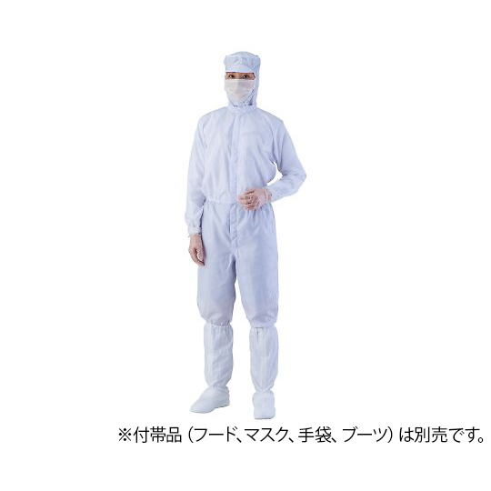 白色防污染工作服 (男女通用 束腰型)