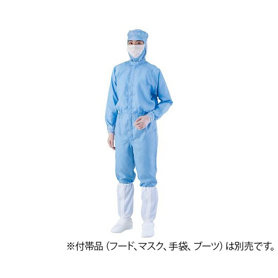 蓝色防污染工作服 AS1402(男女通用 束腰型) 5L