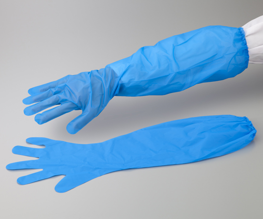 PE長型手套(藍色)