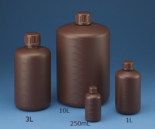 PE圆形标准瓶(棕色/窄口)