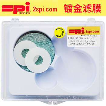 镀金滤膜 Polycarbonate Gold-Coated Membrane Filters