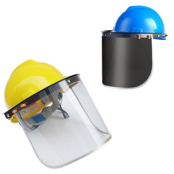 PVC安全帽防护电焊面罩