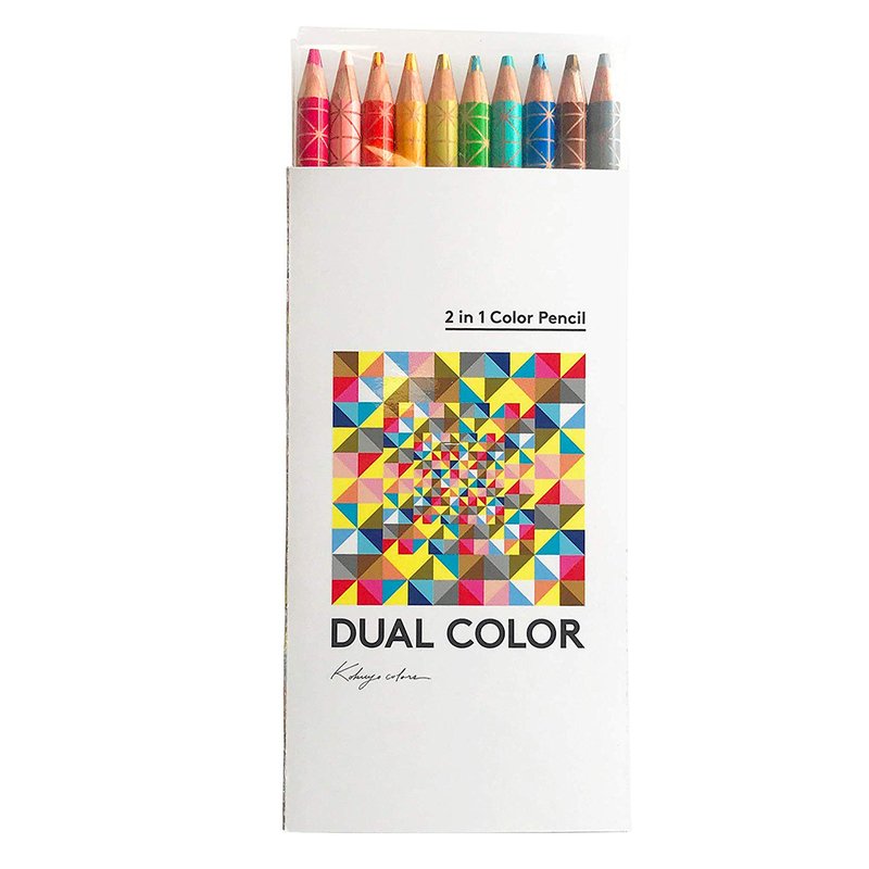 DUAL COLOR 2色混色彩色鉛筆套裝