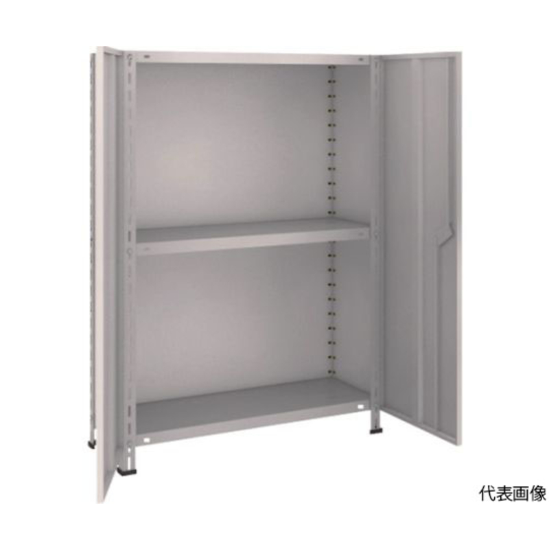 轻型货架带双开门