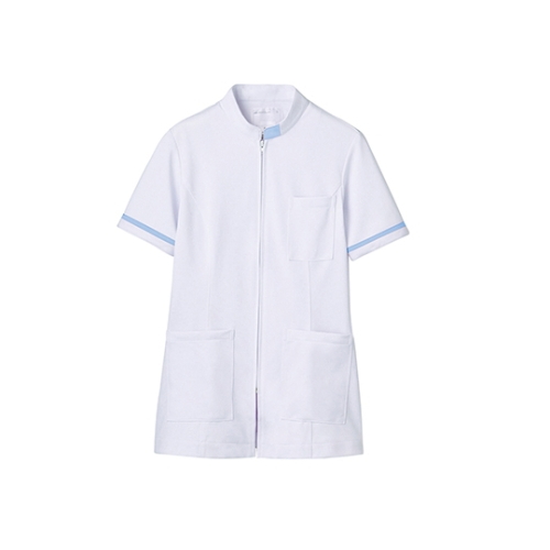 防静电衣(短袖)白色/蓝色
