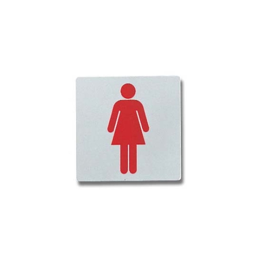厕所指示牌女性80 mm×80 mm×1 mm