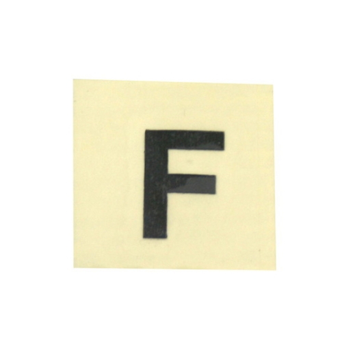 字符印章黑F 15 mm