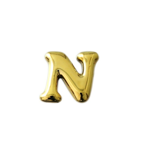 金色字母小N