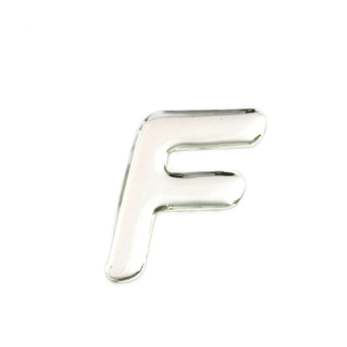 银色金属字母F 35 mm×1 mm