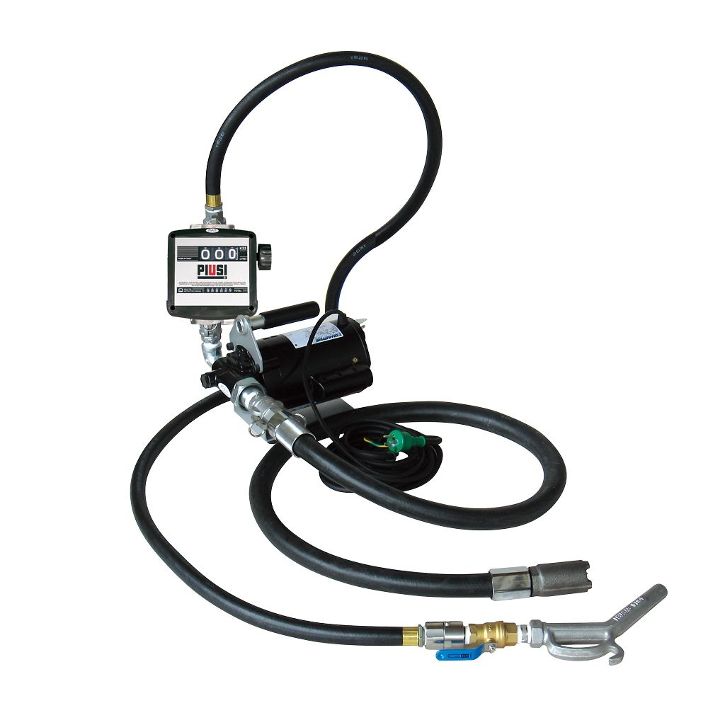带流量计电动泵(100V·两端软管连接·油用)