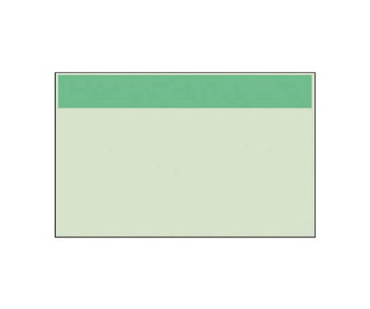 配管识别表 仅淡绿色带(大)･单张･250X1000
