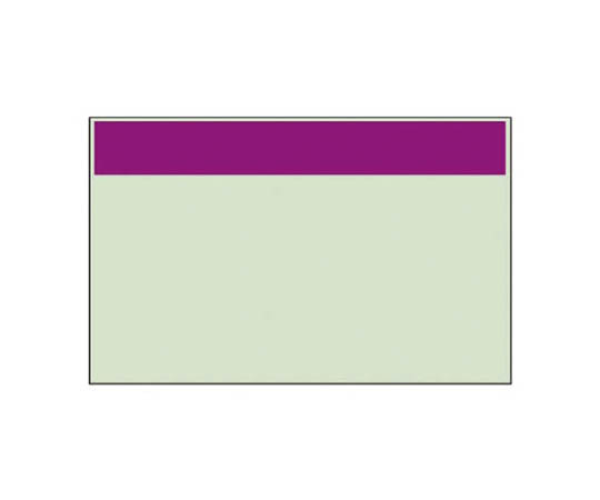 配管识别表 仅紫红色带 极小･单张･250X300