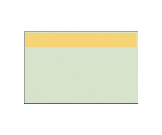 配管识别表 仅淡黄色带(小)･单张･250X500