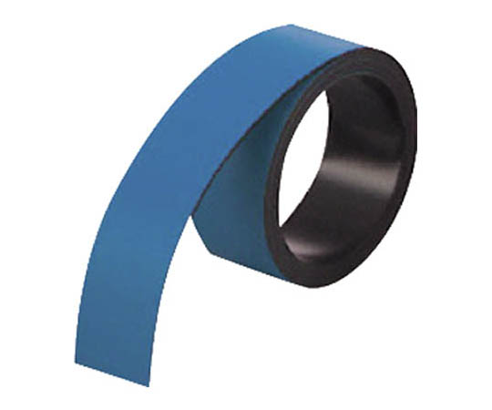 彩色条纹蓝橡胶磁铁20×1000