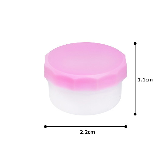 直升瓶“Platt pot 5”5.5 毫升 100 件粉紅色