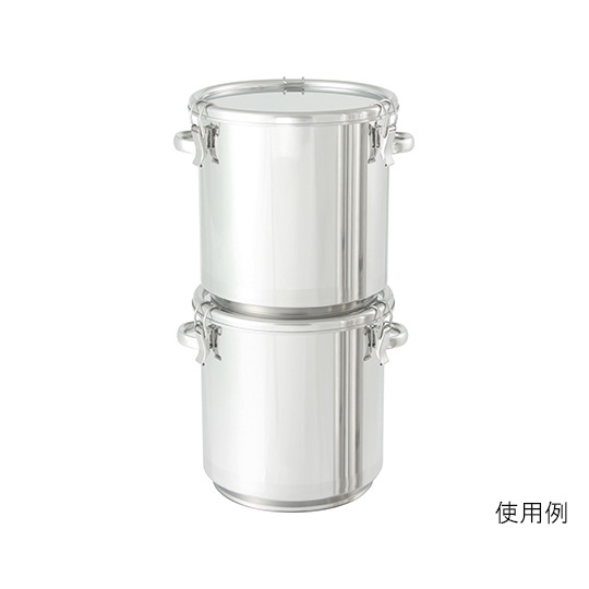 日東 PTFEパッキン付テーパー型吊り下げ式密閉容器 20L TP-CTB-PTFE-30