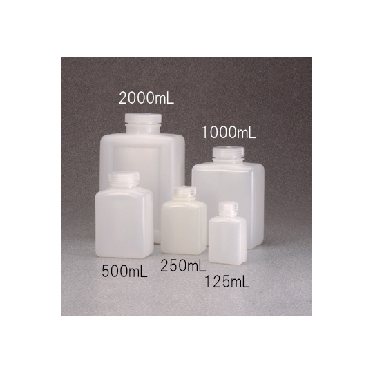 HDPE方形试剂瓶(透明)
