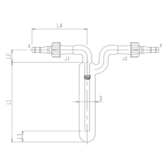 捕集器冷肼類型(分離軟管型) Ⅲ型 4147系列