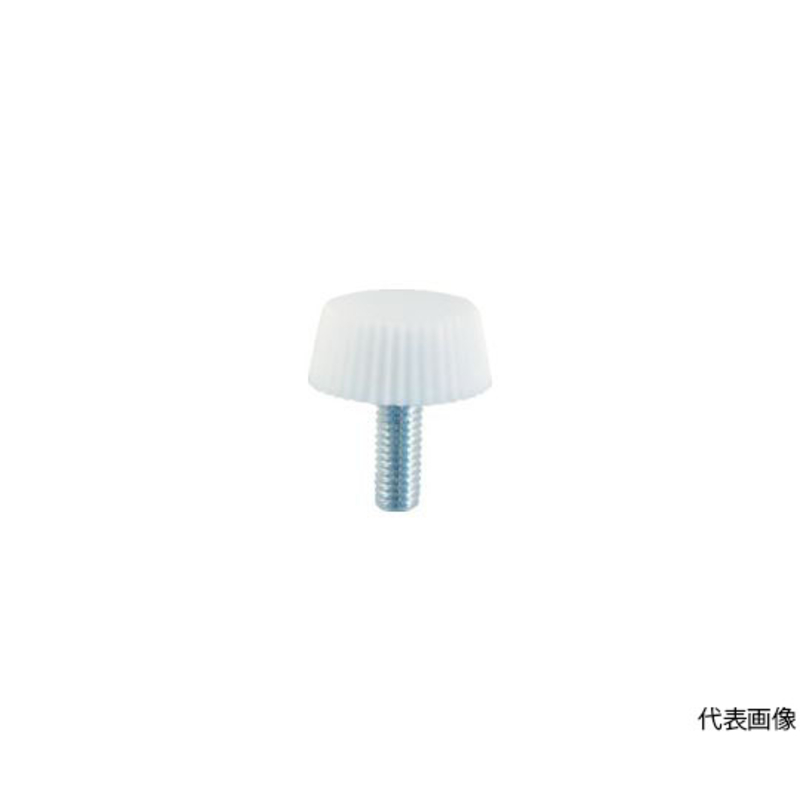 手拧螺丝NO.1白色M3×20 20个装