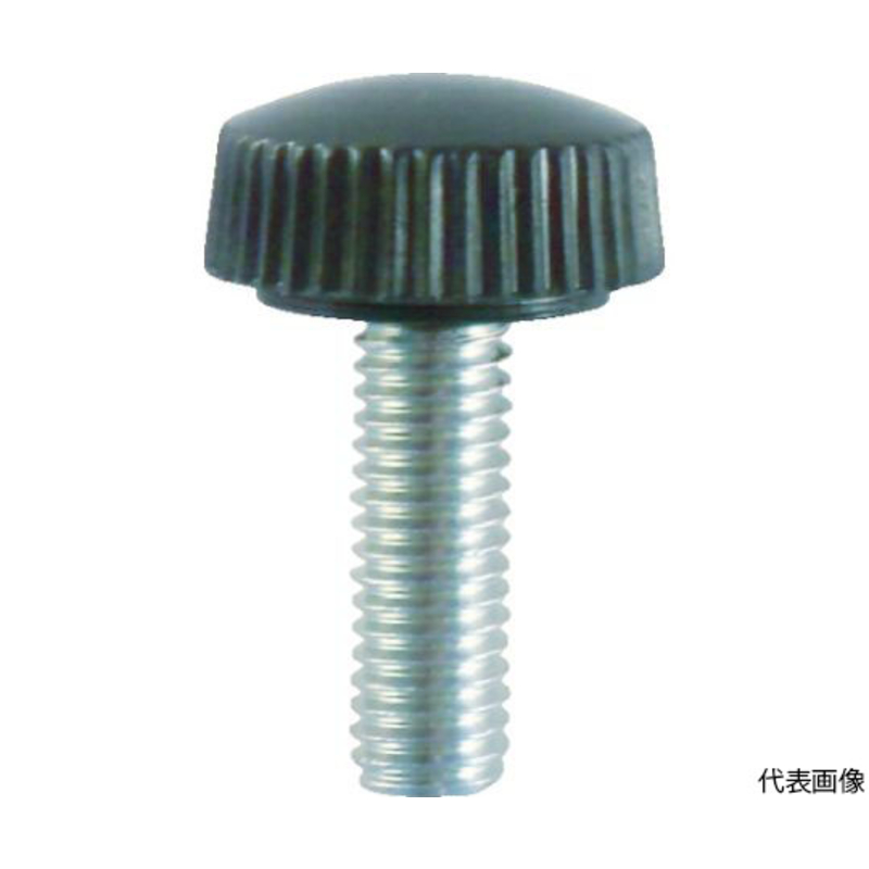 手拧螺丝NO.2黑色M4×10 30个装