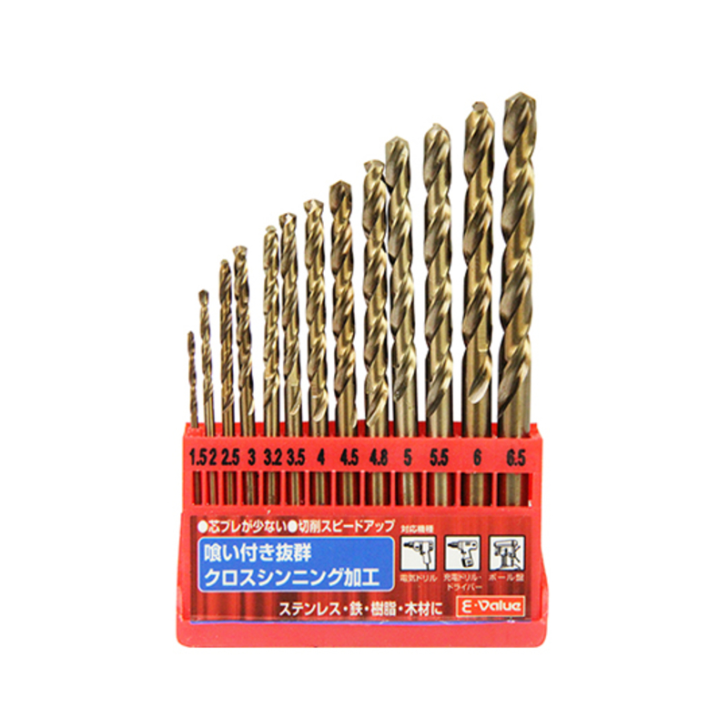 不锈钢用钻头套件