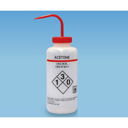 LDPE药品识别洗净瓶 500mL Acetone(丙酮)