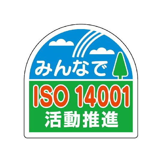 头盔贴纸每个人都推动ISO 1400活动