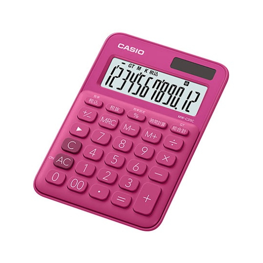 粉色计算机(12位)