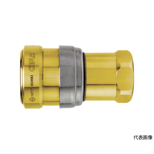 零螺距耦合器（黄铜制 丁腈橡胶NBR(SG) 配套侧安装尺寸R1/4）