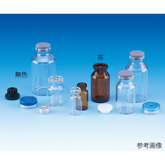 微量瓶橡胶塞/特氟龙/丁腈包装套装 无色 100 件 V-1 208101