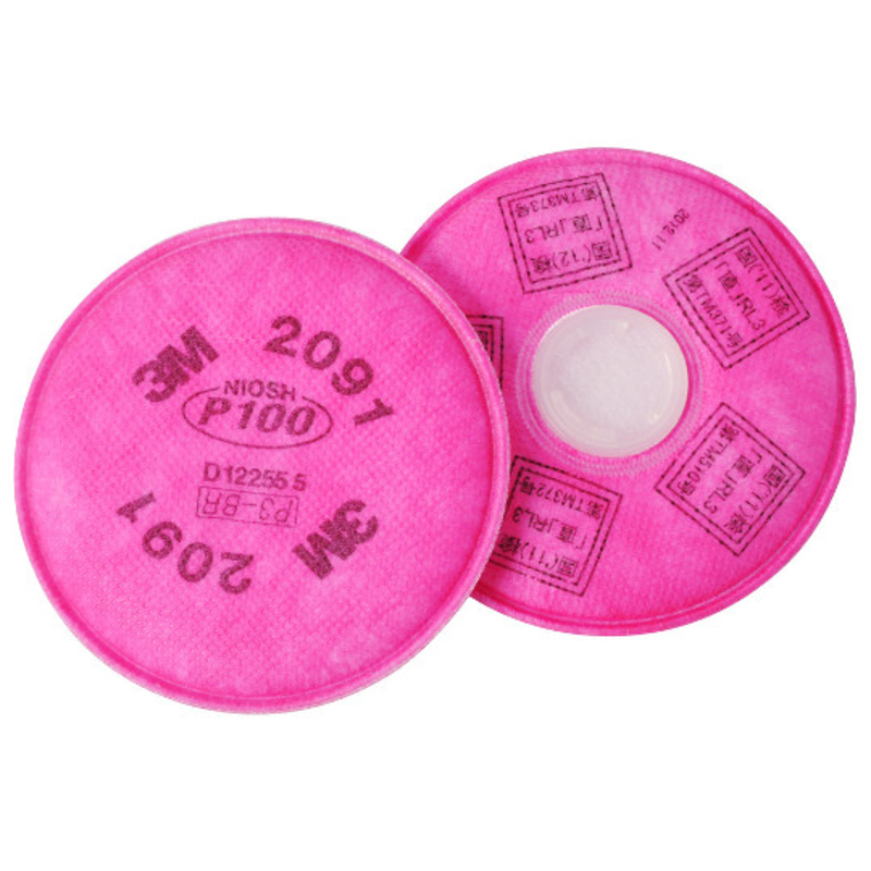 换装型防尘面罩6000用更换用过滤材料