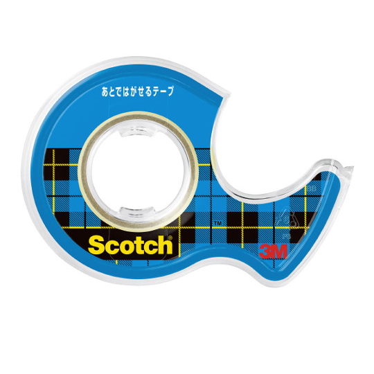 Scotch 可剥离胶带 15mm×8m 带切割器 1卷