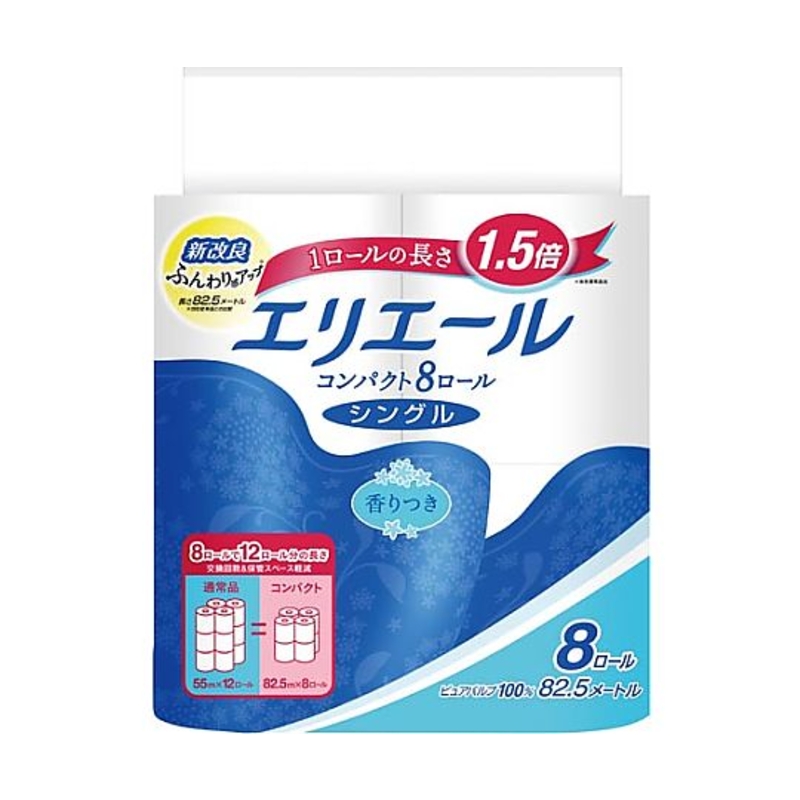 elleair长卷型厕所纸巾