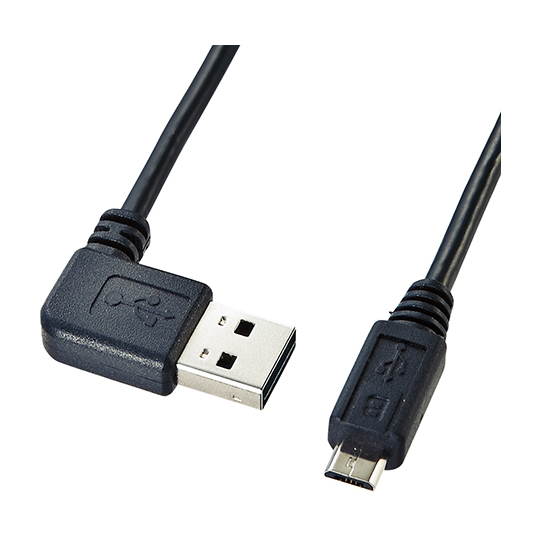 L型微型USB线MicroB(可双面插)