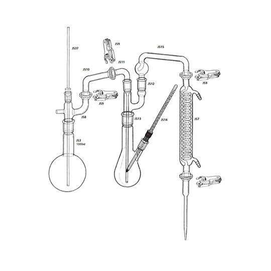 氟离子水蒸气蒸馏装置(其1) JSF系列