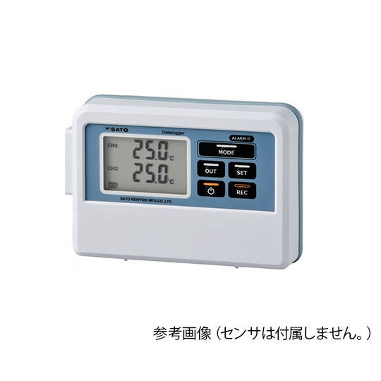 2通道温度数据记录器(仅指示器)存储仪表