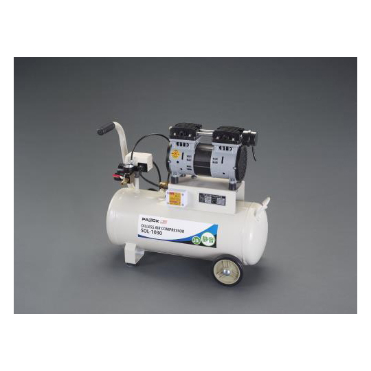 靜音空氣壓縮機(30L/無油AC100V/780W)