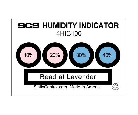 湿度指示卡　10％-20％-30％-40％　100张