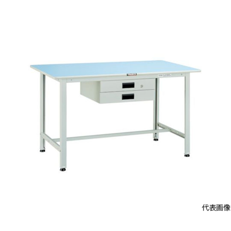 BO型工作台 1200×750×H740 带2层薄型抽屉 白色