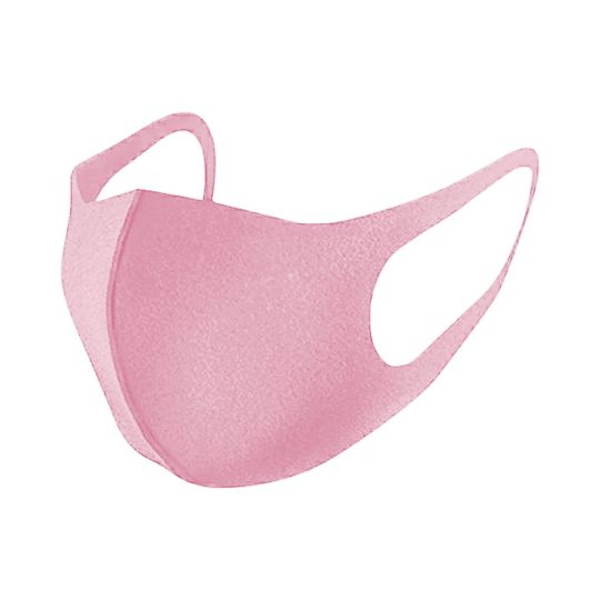 大人用可水洗口罩 粉色(3枚×20包套装)