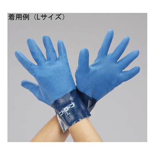 手套(防油、防滑/丁腈橡胶、背衬)[S]