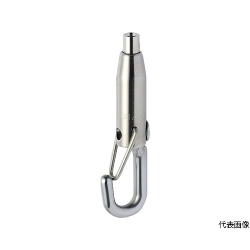 钢丝绳固定悬挂器带防脱落登山扣挂钩