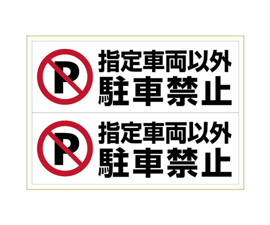 标签指定车辆以外禁止停放A3
