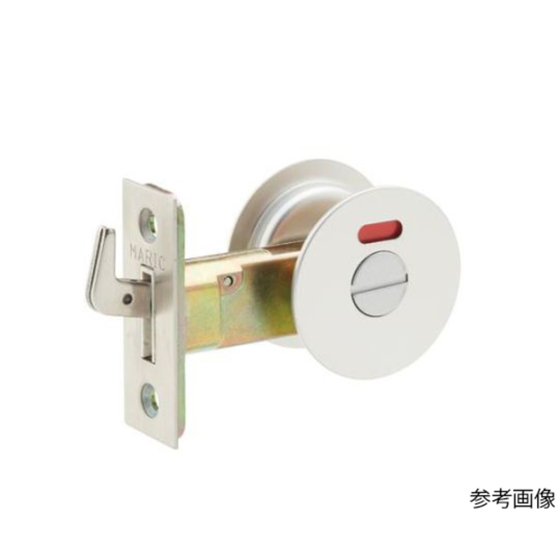 滑动门镰形锁(显示锁/银色)