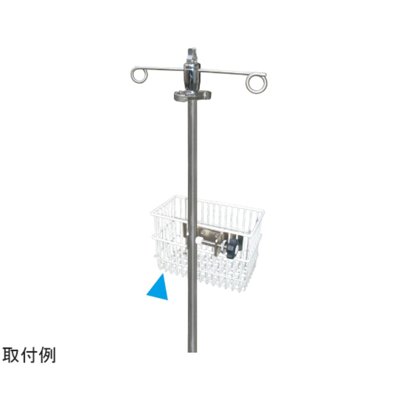 监测器杆上安装用挂篮