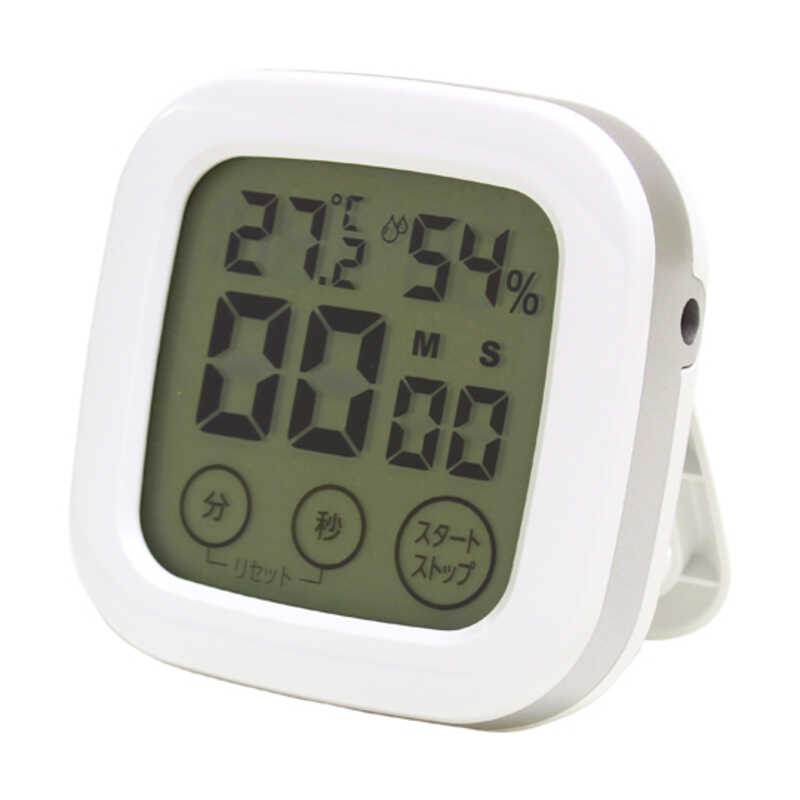 发光型温湿度计时器