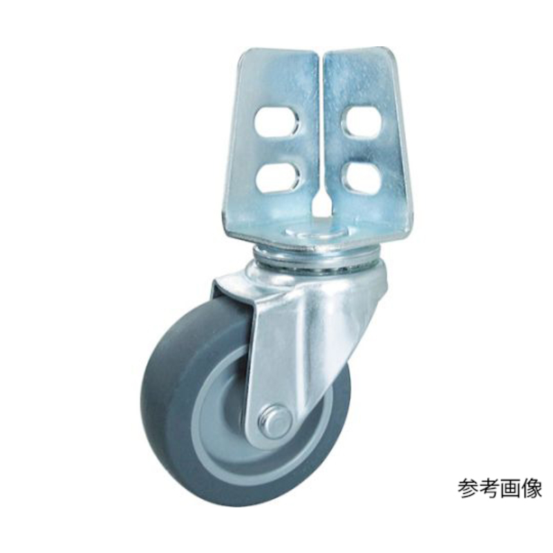 角铁式弹性脚轮