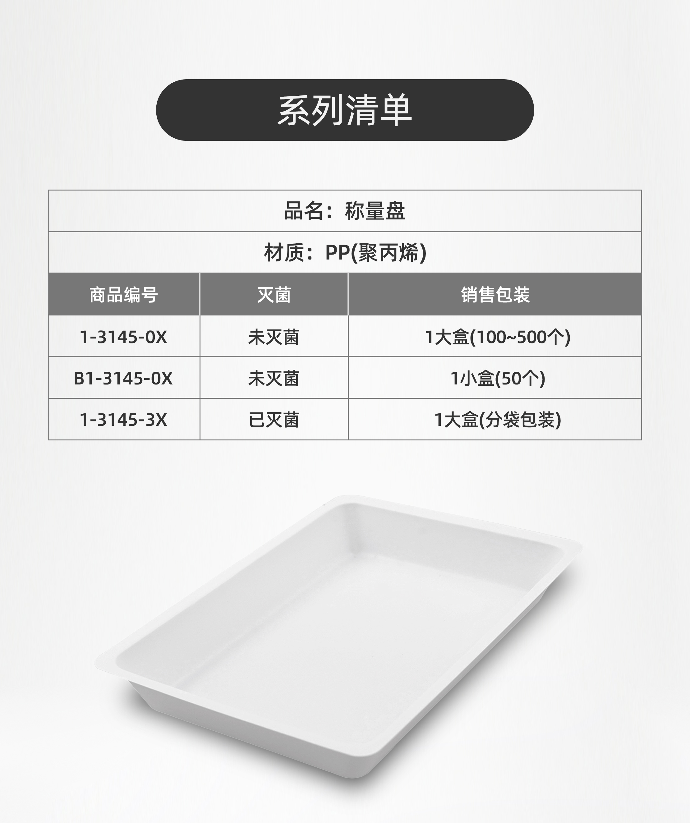 称量盘