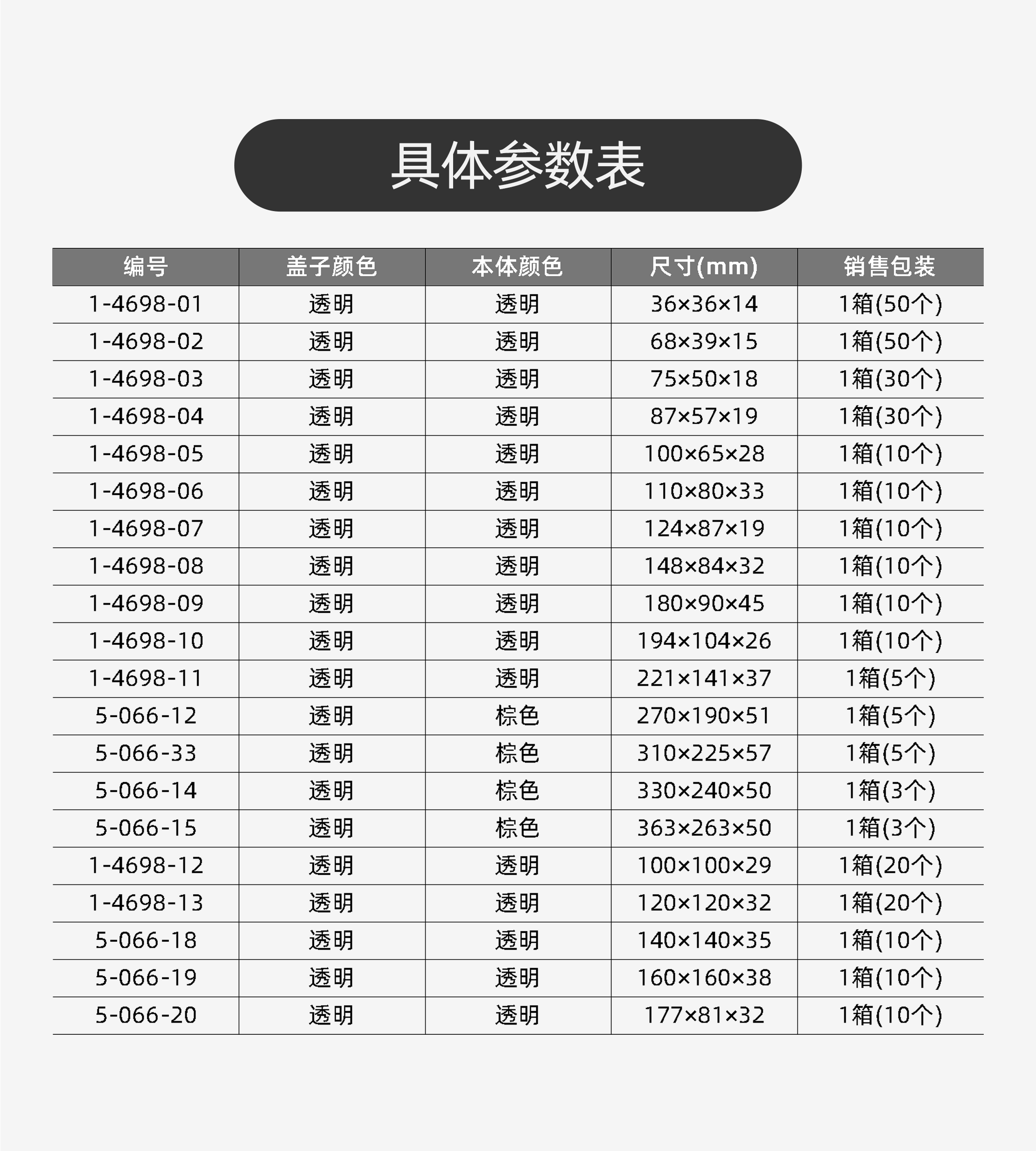 PS方形盒