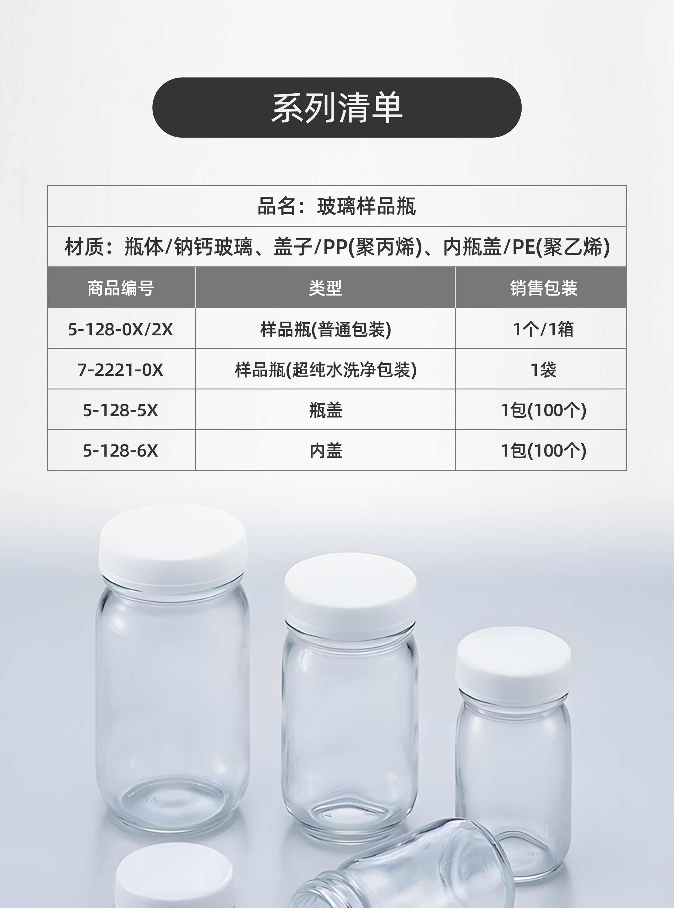 UM样品瓶用瓶盖